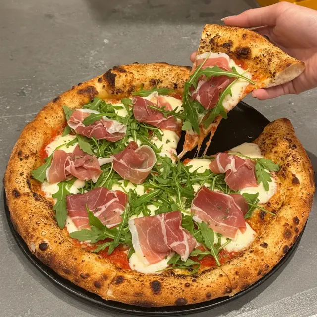 Prosciutto Di Parma Pizza - premium non-halal pizza KL | 帕尔马火腿披萨